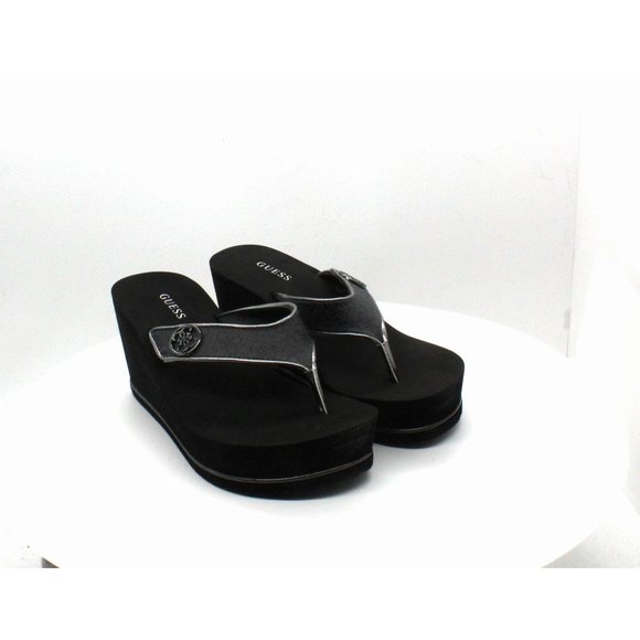 sarraly eva logo wedge sandals